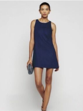 Reformation Jessi Linen Mini Dress - 0